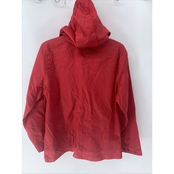 Carhartt Zippered Mesh Lined Hooded Jacket Lightweight Snap Pockets Medium 8/10 - Picture 6 of 10